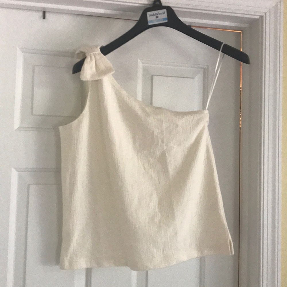 J.Crew One Shoulder Top - NWT